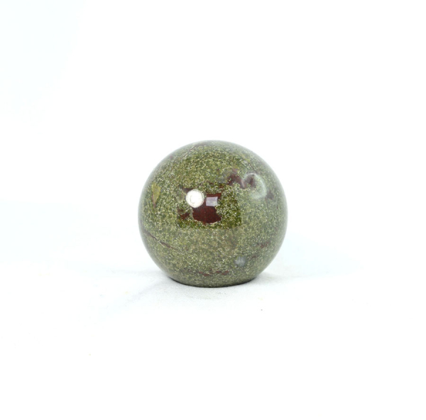 "Drachenstein" Epidot-Quarzit Kugel 40 mm