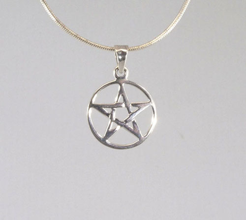 Anhänger Pentagramm 20 mm