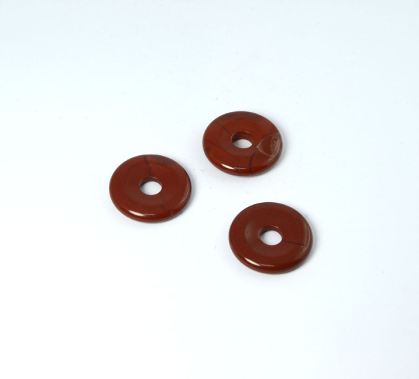 Roter Jaspis Donut 30 mm