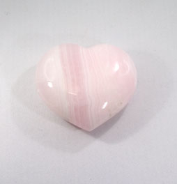 Unikat Calcit Rosa Mangano-Calcit Herz