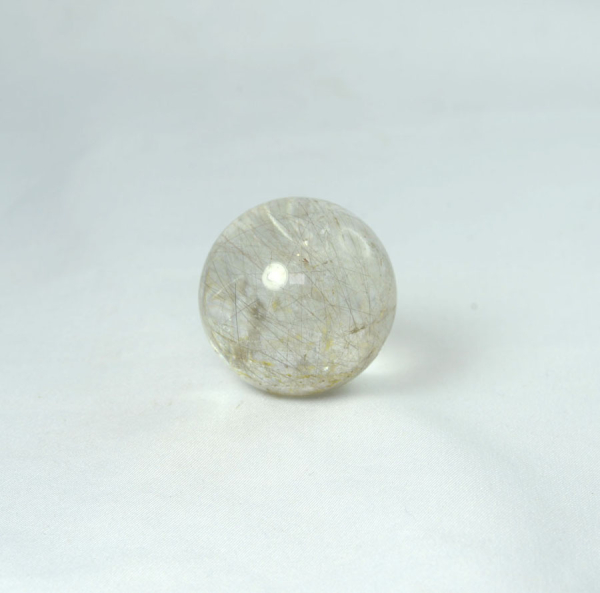 Unikat Rutilquarz Kugel 38 mm