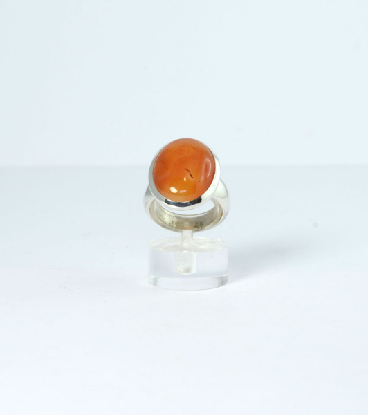 Unikat Ring Karneol Oval 20x16 mm