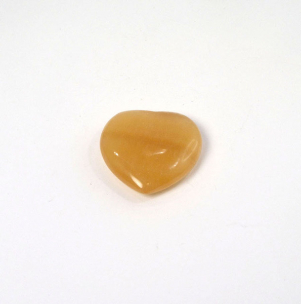 Unikat Herz Calcit Orange