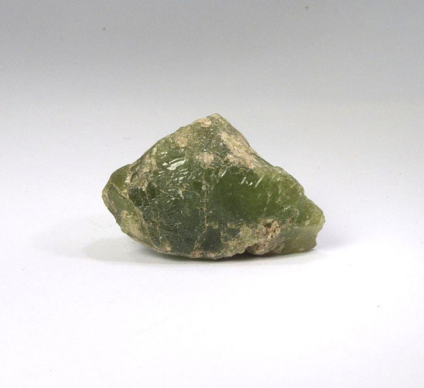 Unikat Titanit Rohstein Grün