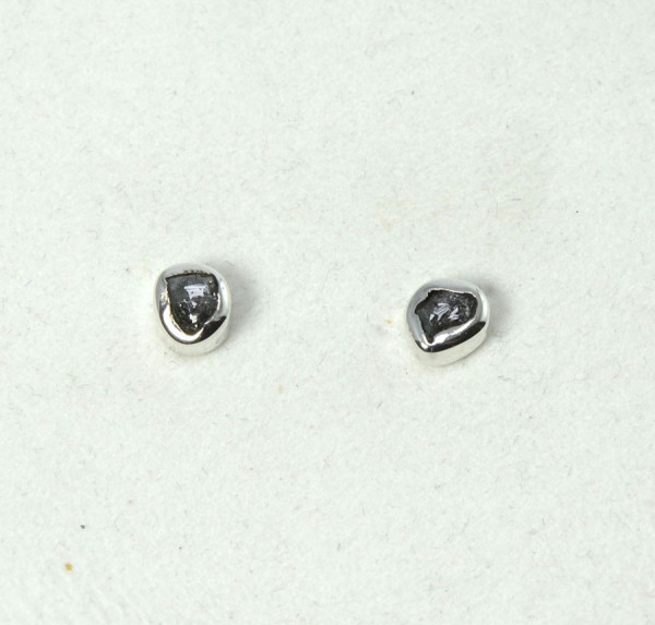 Ohrstecker Diamant Roh