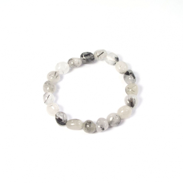 Unikat Turmalin-Quarz Armband Barock