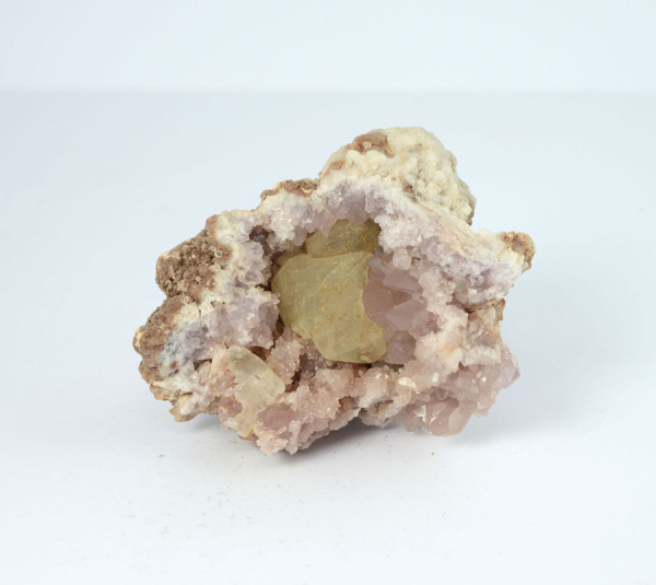 Unikat "Pink Amethyst" Quarz Druse Klein